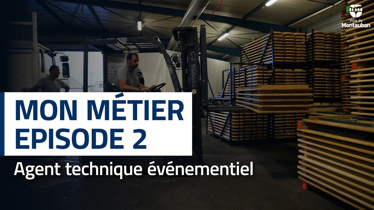Mon Métier : Agent technique événementiel