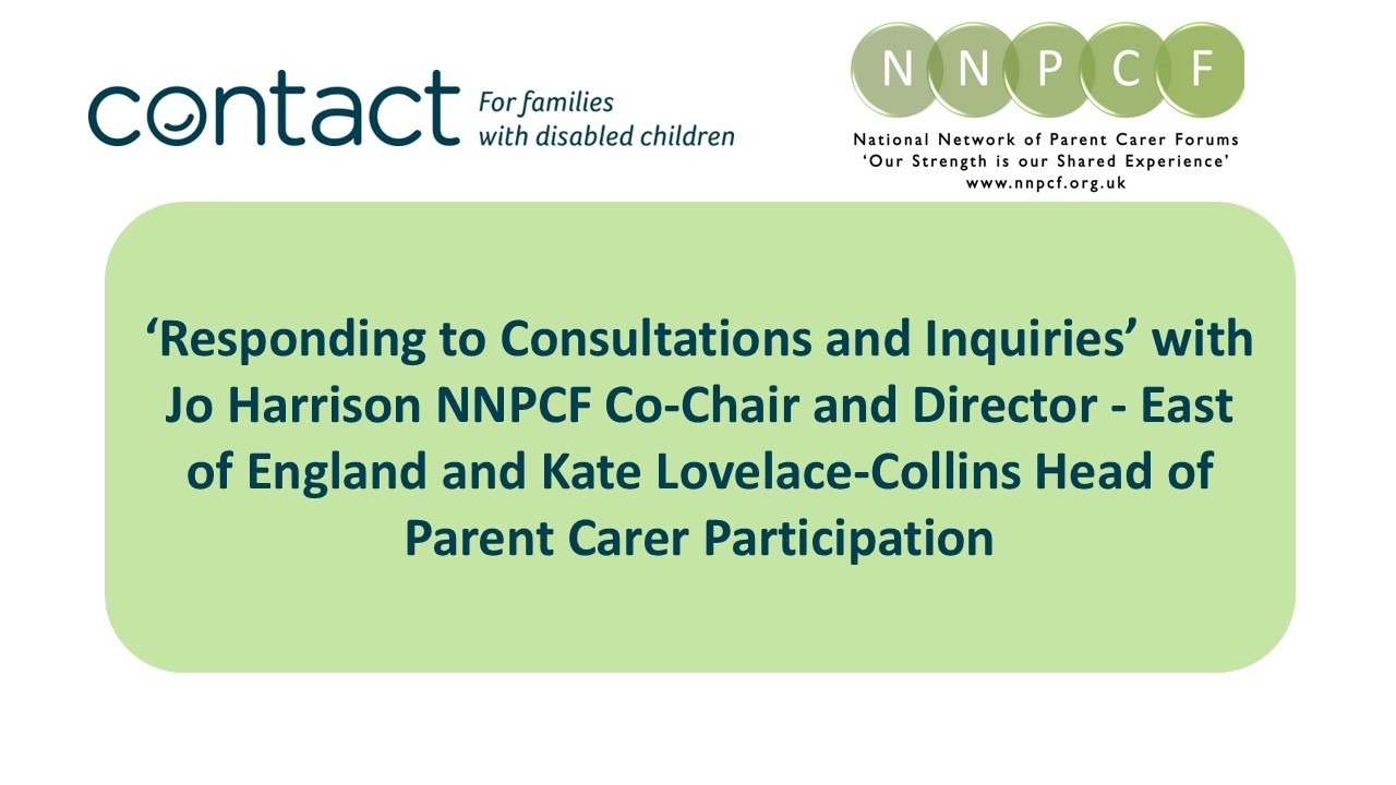 Responding to Consultations and Inquiries - recorded online learning session