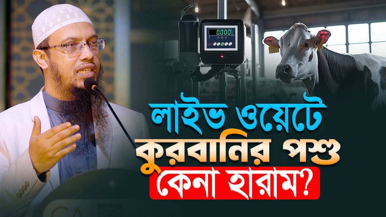 গোশতের কেজি হিসেবে মেপে গরু কিনলে কুরবানি কি সহিহ হবে? | Shaikh Ahmadullah