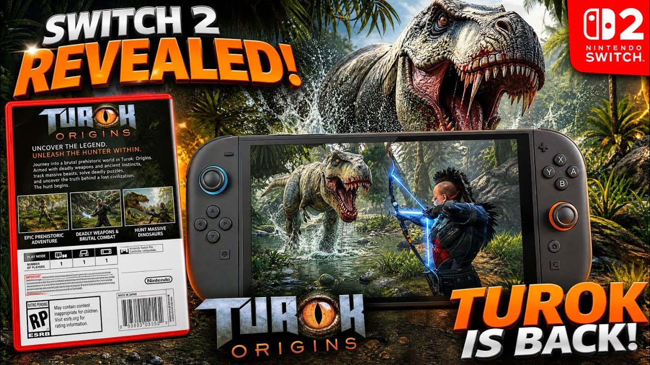 Turok Origins на Nintendo Switch 2 &mdash; это БЕЗУМИЕ (Всё, что вам нужно знать)
