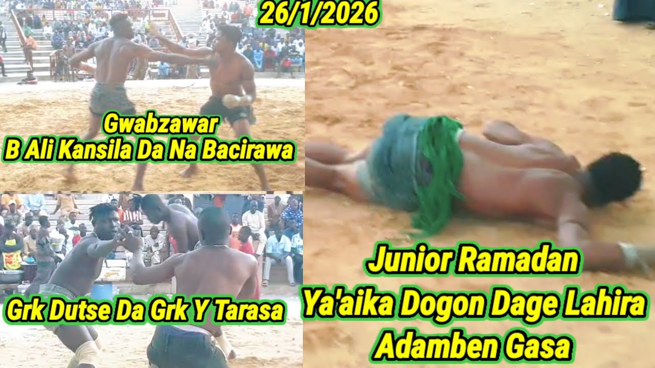 26/1/26 Wallahi Junior Ramadan Ya'aika Dgn Dage Laira, Bhg Ali Kansila Da Na Bacrawa Ansake Gwabzawa