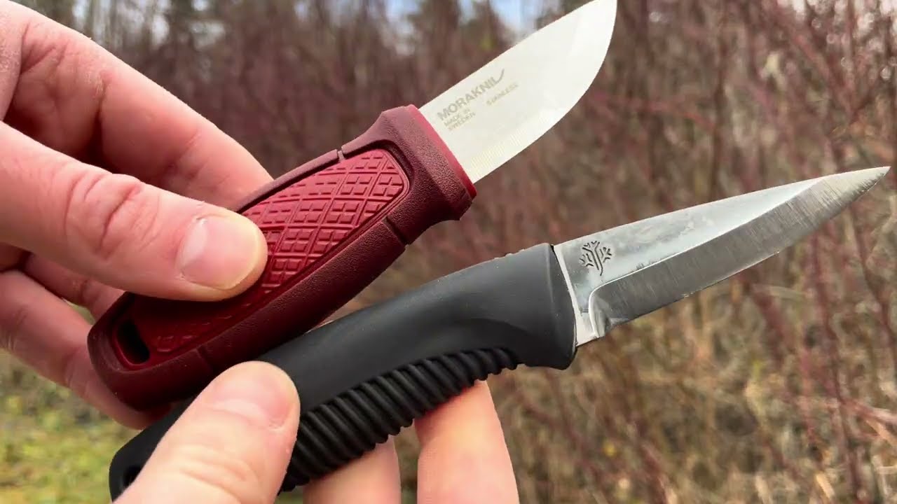Сравнение моделей Peltonen M23 и Mora Eldris! (www.bushcraftcanada.com)