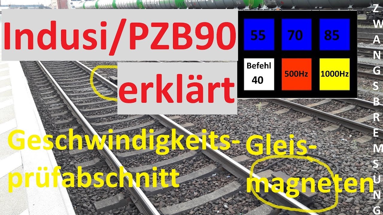 Indusi und PZB 90 für Interessierte und Dummies erklärt - Alex E