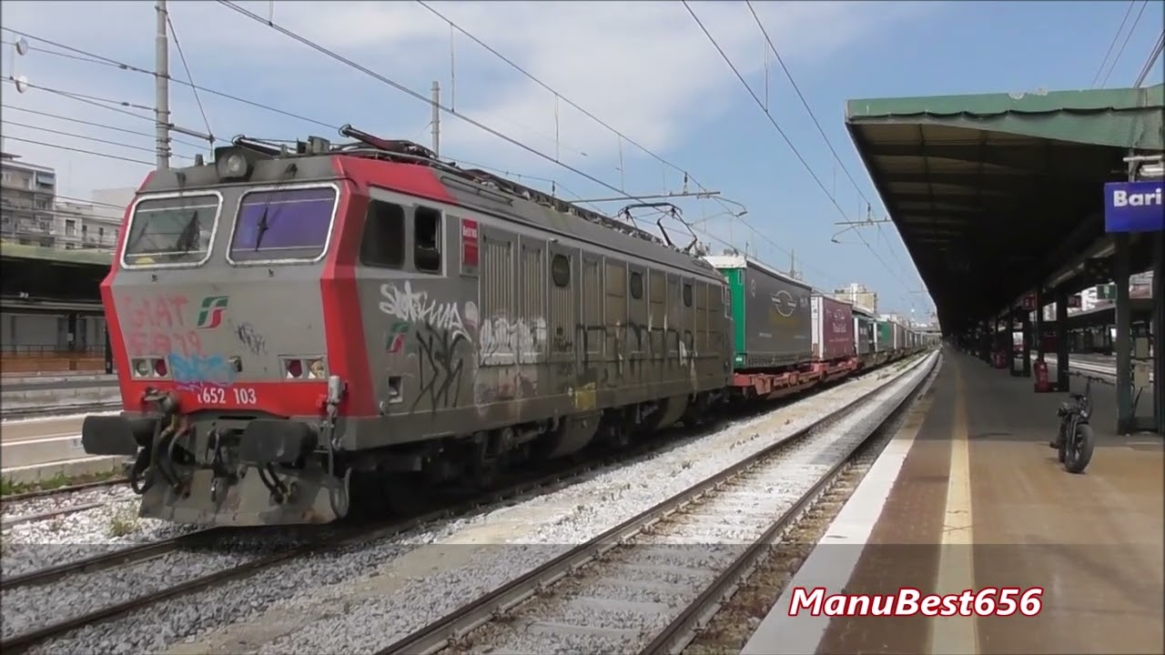 TRENI MERCI IN TRANSITO NEL NODO DI BARI!