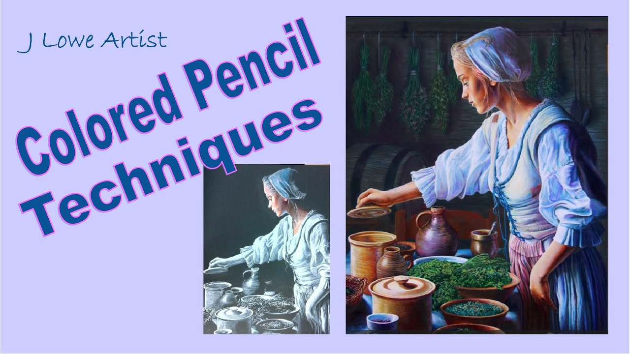 Colored Pencil Drawing Techniques Lesson
