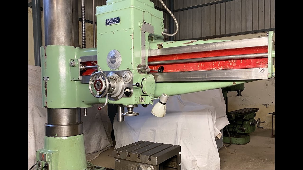 Radial Drilling Machine - Csepel - Capacity 75 mm x 2200 mm Arm