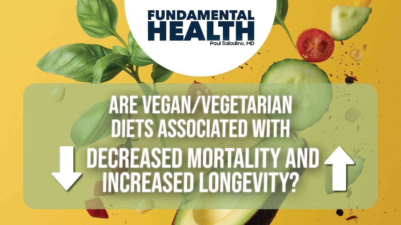 Are vegan/vegetarian diets associated with decreased mortality and increased longevity?