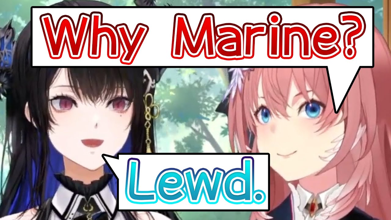 Expected answer from Nerissa when Lui asked why she likes Marine【hololive JP/EN】【Eng Sub】