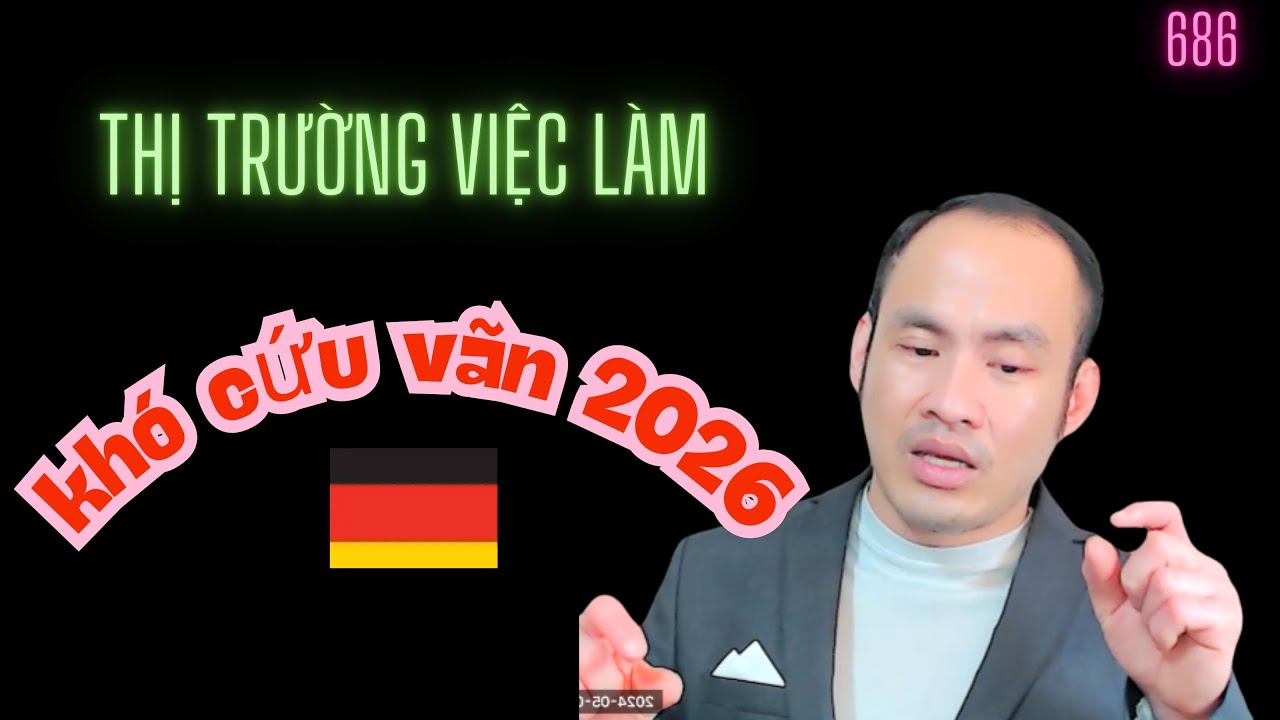 THỊ TRƯỜNG VIỆC LÀM Ở ĐỨC KHÓ CỨU VÃN 2026