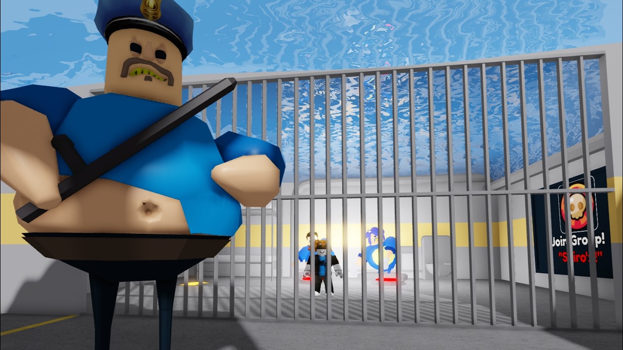 Escaping Barry's Waterpark!