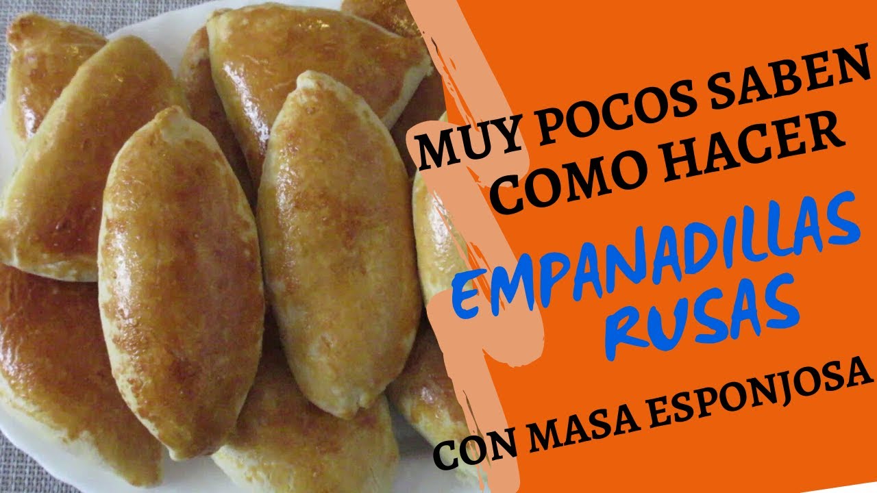 EMPANADILLAS RUSAS ICONOS DE COCINA RUSA!  Empanadillas con relleno al estilo ruso