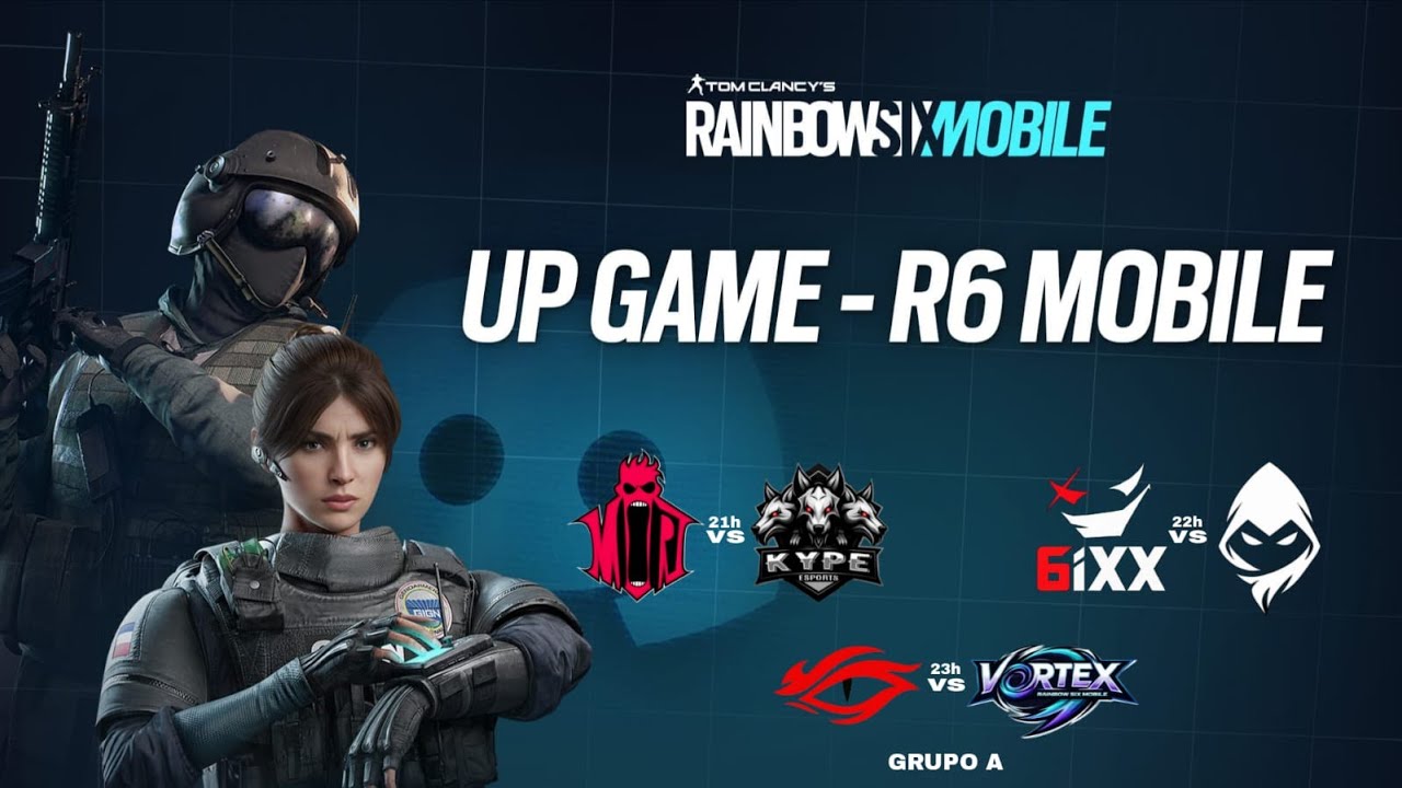 🔴 UP GAME R6 Mobile | 2ª Rodada – Grupo A | Transmissão Oficial