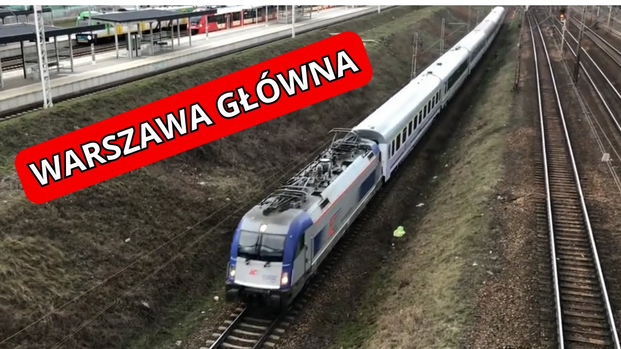 Warszawa Główna popołudniowe pociągi