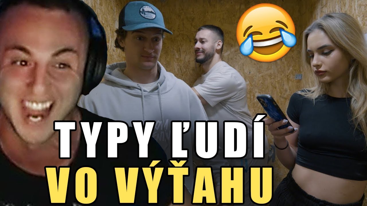 Typy ľudí vo výťahu - Maťo Reaguje na NAKED BANANAS
