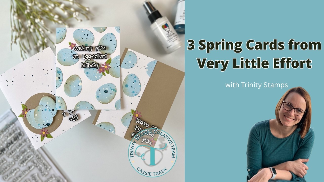 Lots of Eggs | 3 Cards with Trinity Stamps