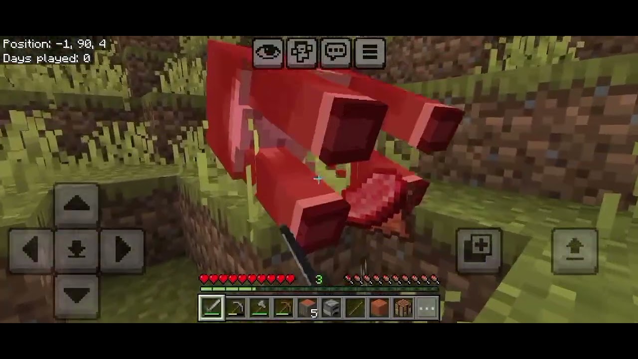 My first Minecraft video.