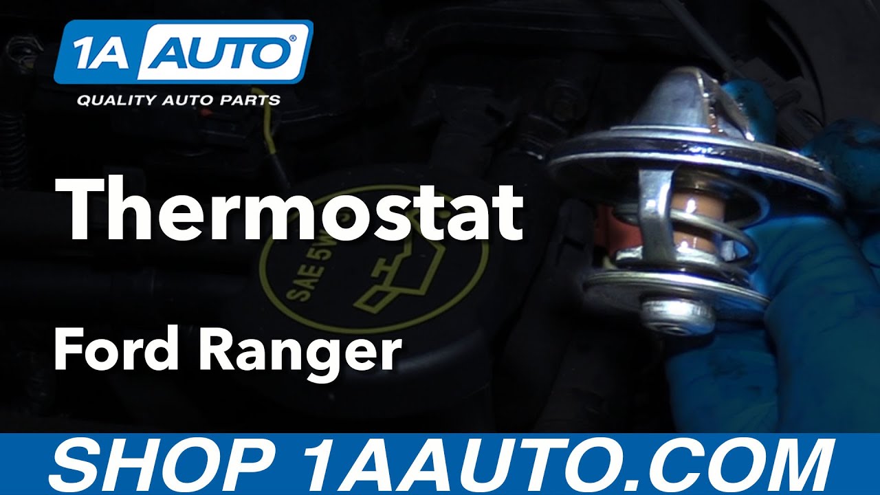 Как заменить термостат 98-12 Ford Ranger 4.0L