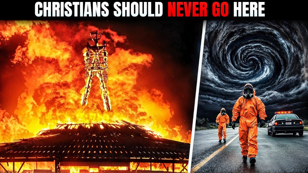 THIS IS HAPPENING RIGHT NOW IN NEVADA  (Burning Man Festival Exposed)