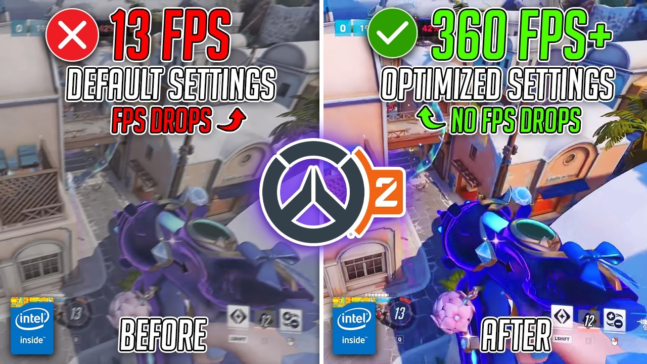 Overwatch 2 - Fix Lags, Stutters & BOOST FPS on ANY PC in SEASON 19🔧📈