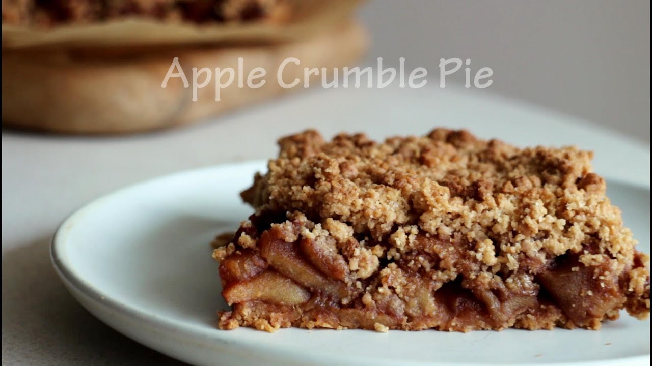 이렇게나 쉽고, 이렇게나 맛있는 애플 파이라니! Apple Crumble Pie | 하다앳홈
