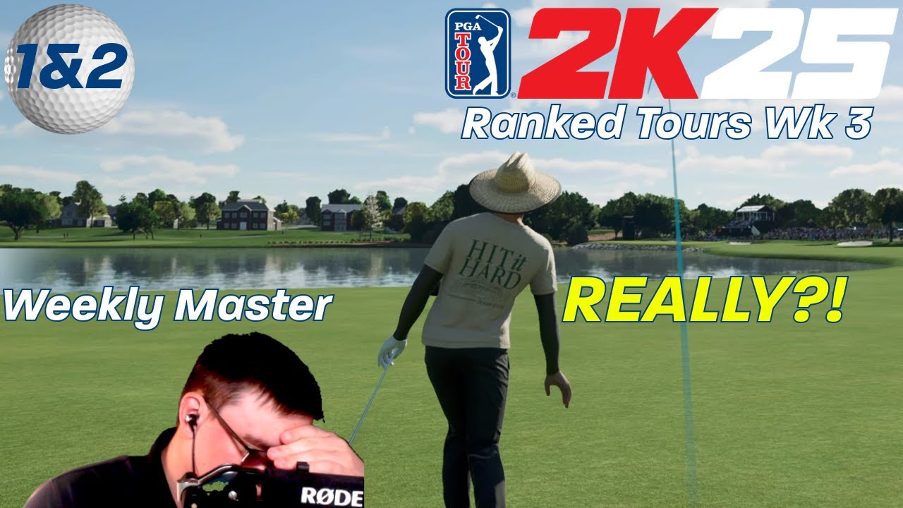WHAT ARE WE DOING | Week 3 | Weekly Master 2K Ranked Tours | PGA Tour 2K25 | PS5