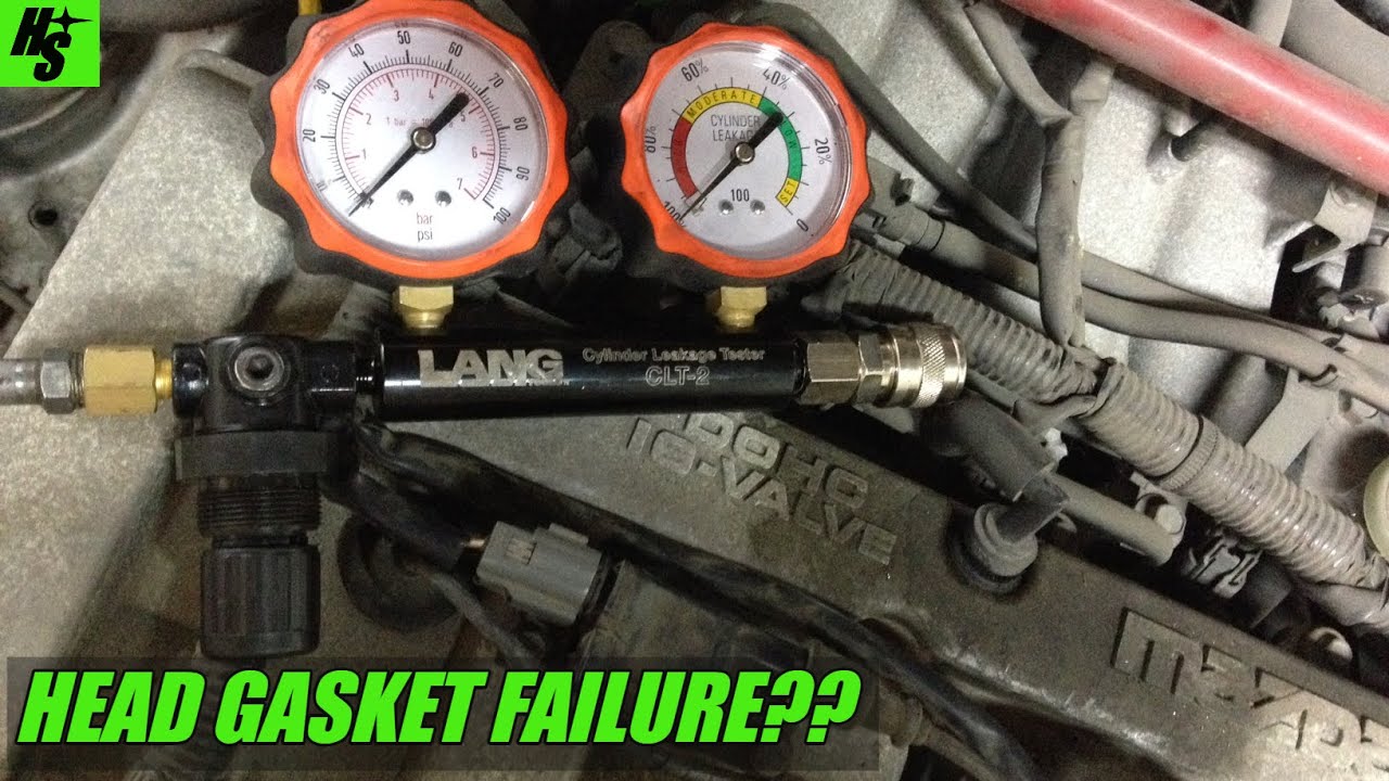 Mazda Head Gasket Leak Down Check - How To