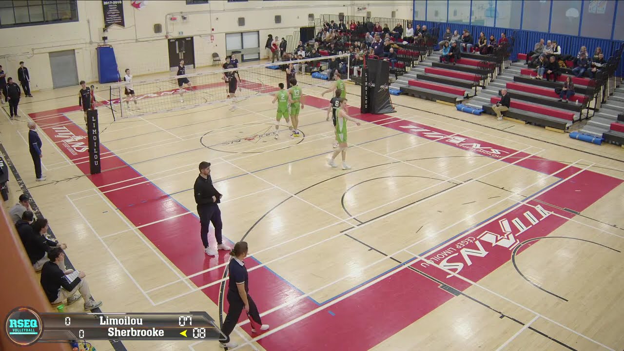 RSEQ Volleyball masculin 🏐  Sherbrooke @ Limoilou [2026-01-31]