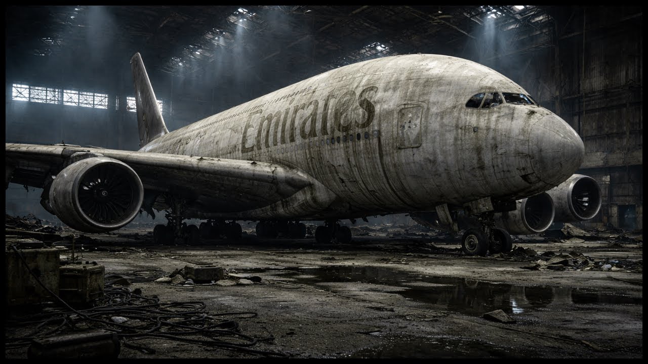 ASMR Emirates Airbus A380 2008 Restoration | Full Rebuild from Abandoned to Brand New ✈️