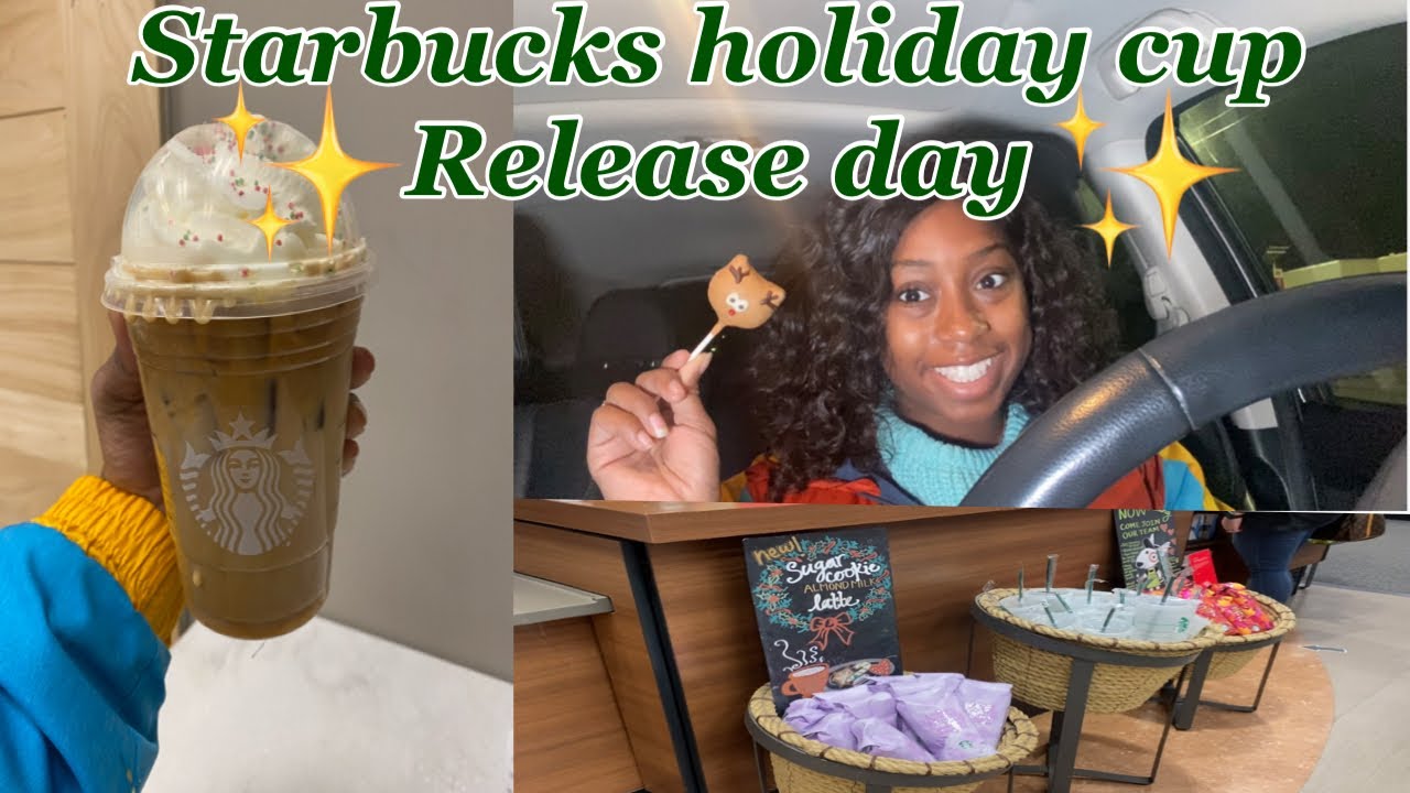 Holiday Starbucks release day🎄🎅🏾 #starbuckstumbler