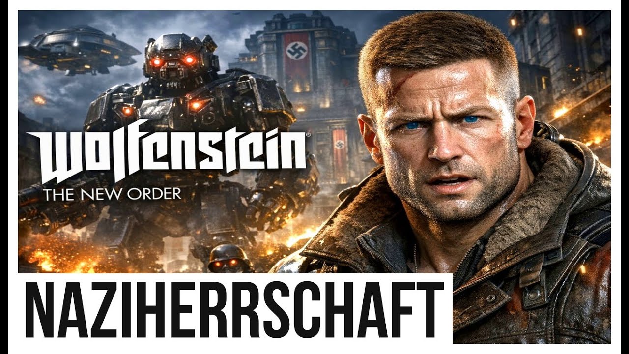 Der ganze Widerstandskampf | Wolfenstein: The New Order | Full Game Deutsch
