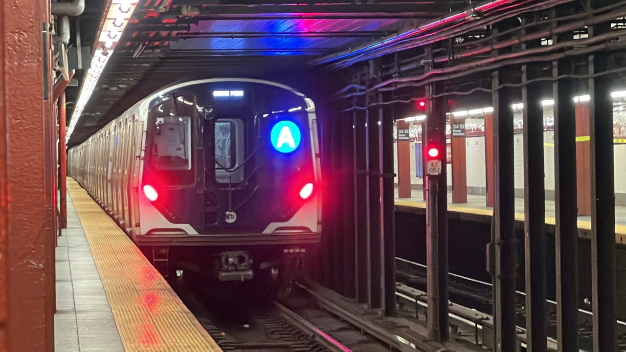 (A) (C) and (E) Trains at 34th St Penn Station 