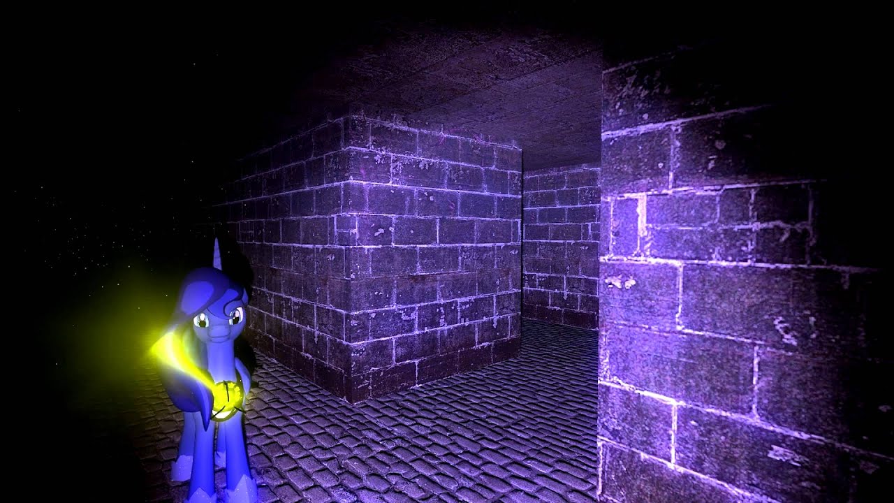 Luna playing scary garry's mod map [GMOD]
