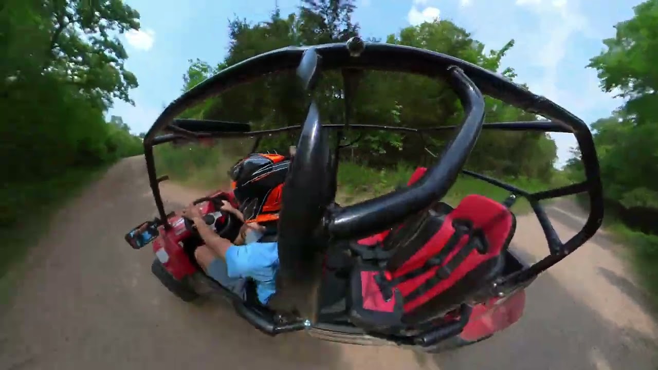 Riding my new Trailmaster Challenger 4 200x