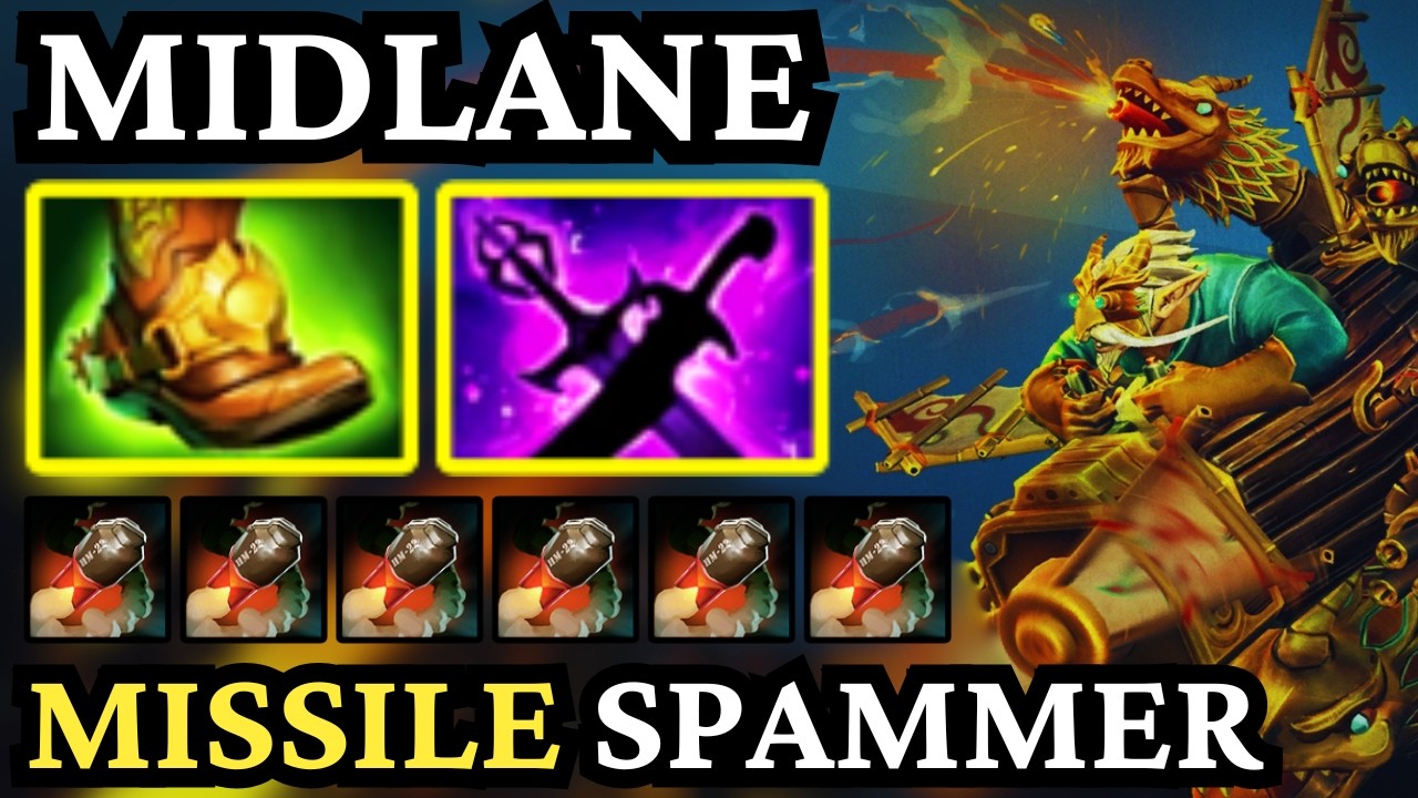 🔥 GYROCOPTER Mid Is Broken &mdash; Full Gameplay Domination! 🔥 Dota 2 Gameplay