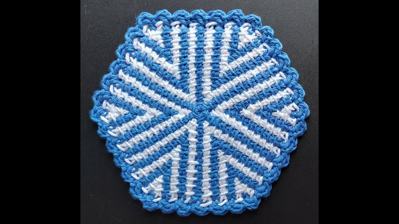 03 Tunisian Crochet Tutorial - Like Knitting - Short Rows Part 3 - Cheryl Dee Crochet