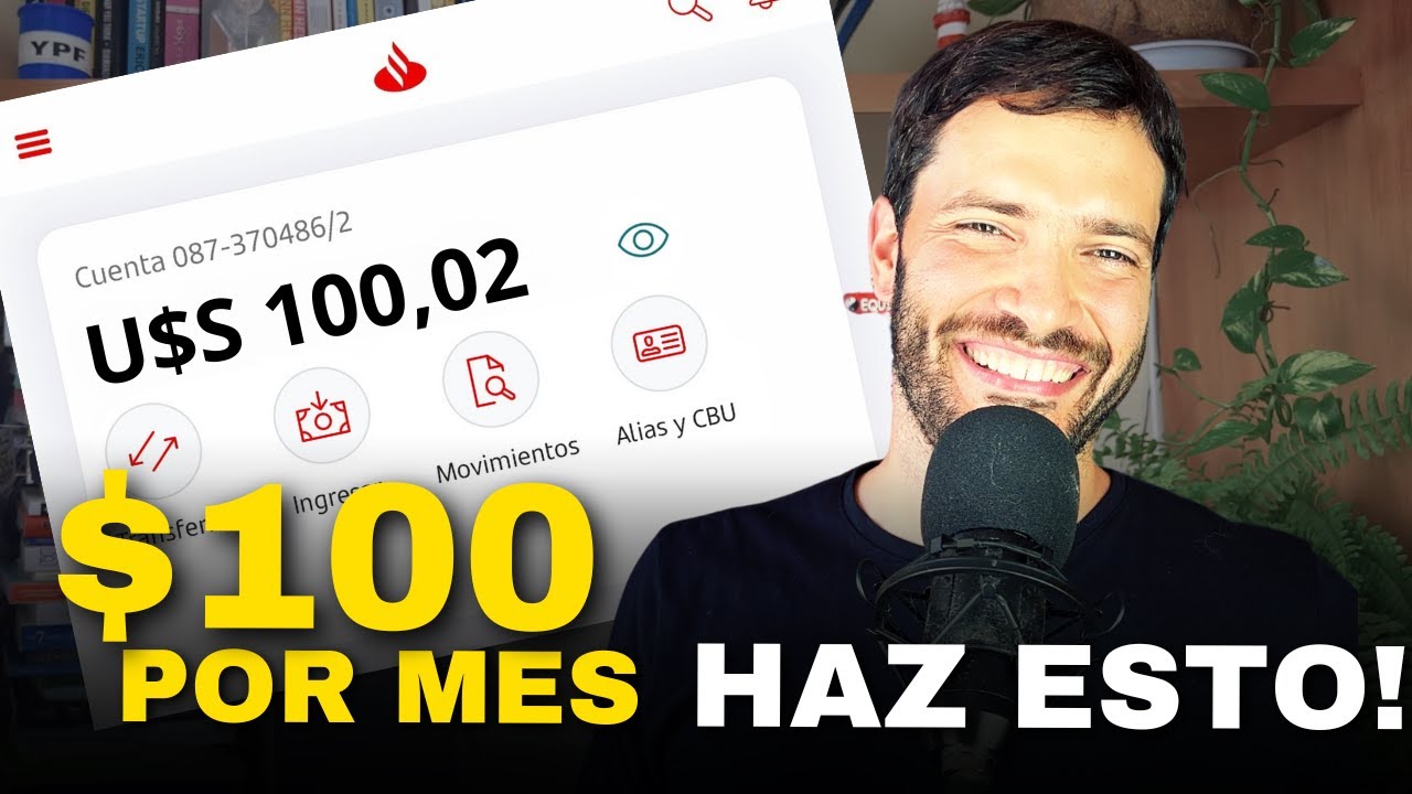 COMO GANAR 100 USD TODOS LOS MESES SIN HACER NADA
