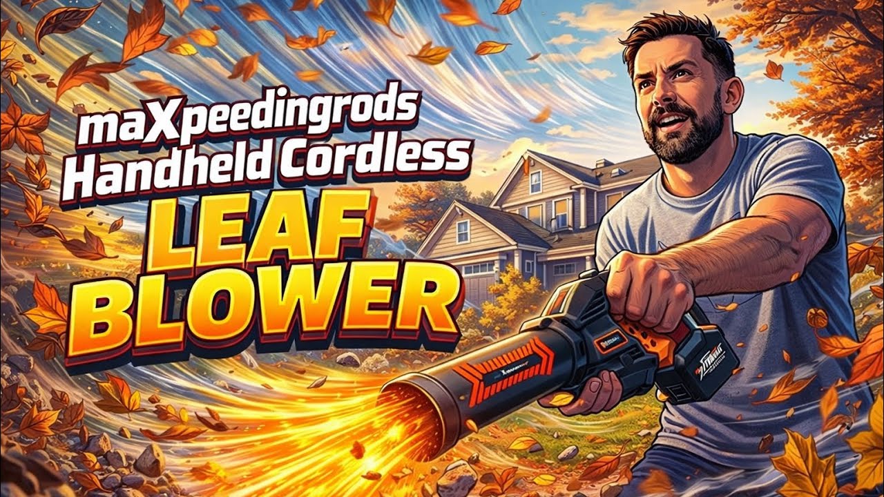 maXpeedingrods Handheld Cordless Leaf Blower