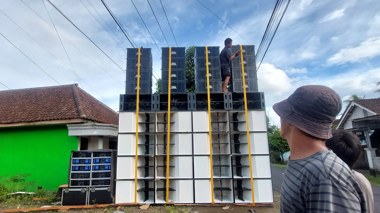 LIVE 🇮🇩 Prepare Cek Sound GAM Audio di Kendal Sragi Songgon