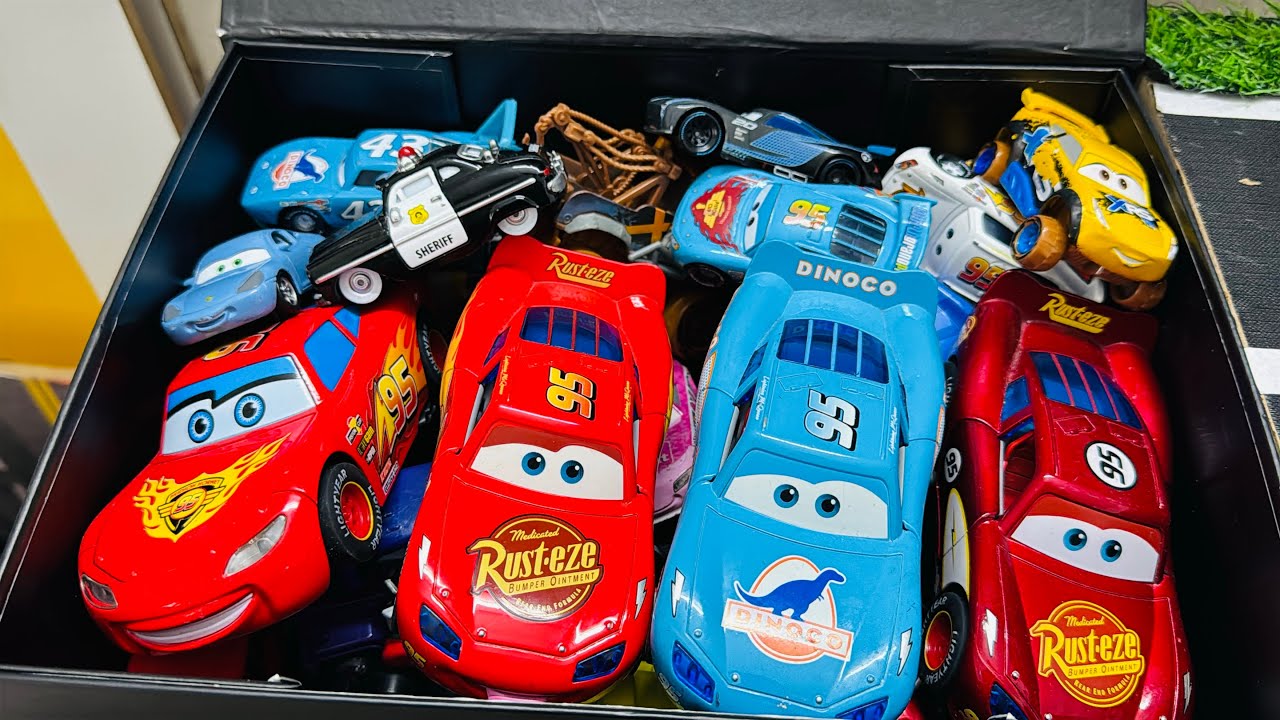 Disney Pixar Cars Unboxing Review | Lightning McQueen, Tow Mater, Doc Hudson, Sally Carrera, Cruz