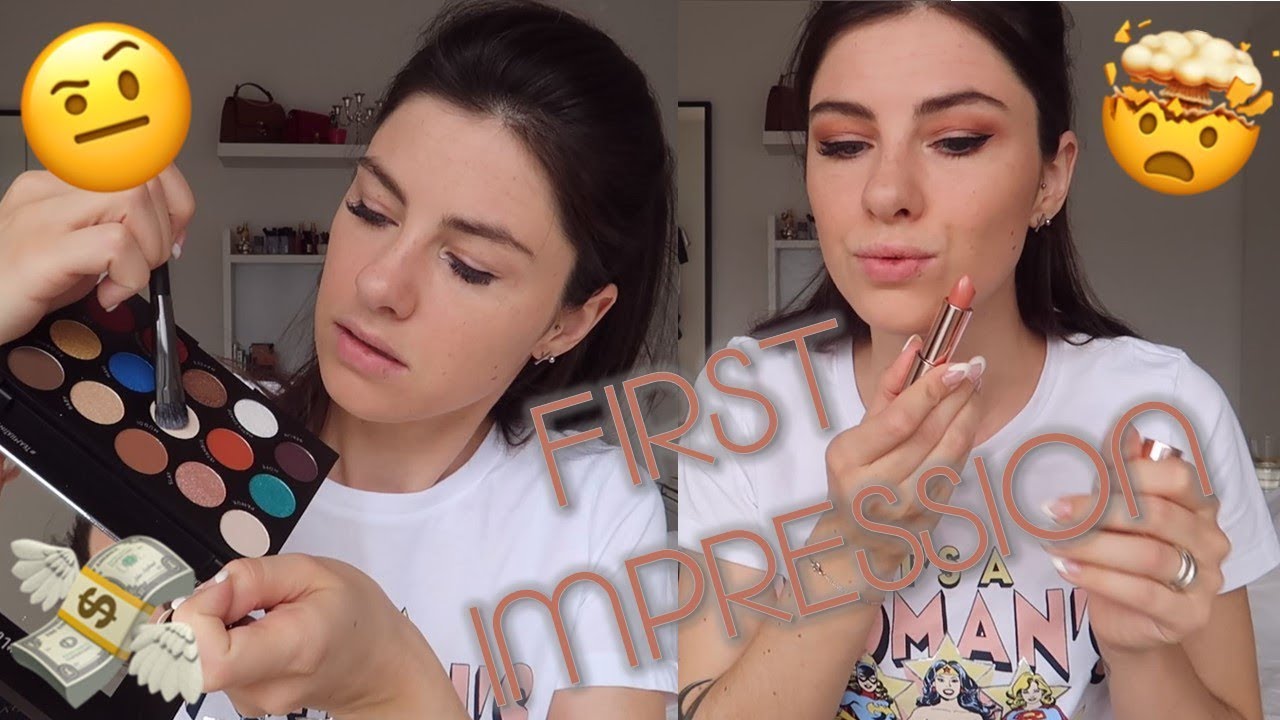 NEUES MAKE-UP!  Kann Naturkosmetik mithalten? Full Face mit neuen Produkten
