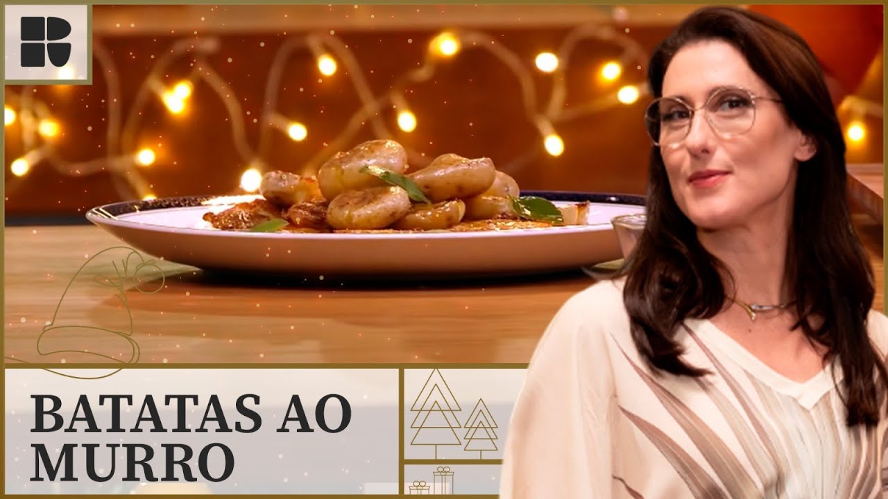 Como fazer batatinhas ao murro com tapenade de azeitonas! | Paola Carosella | Alma de Cozinheira