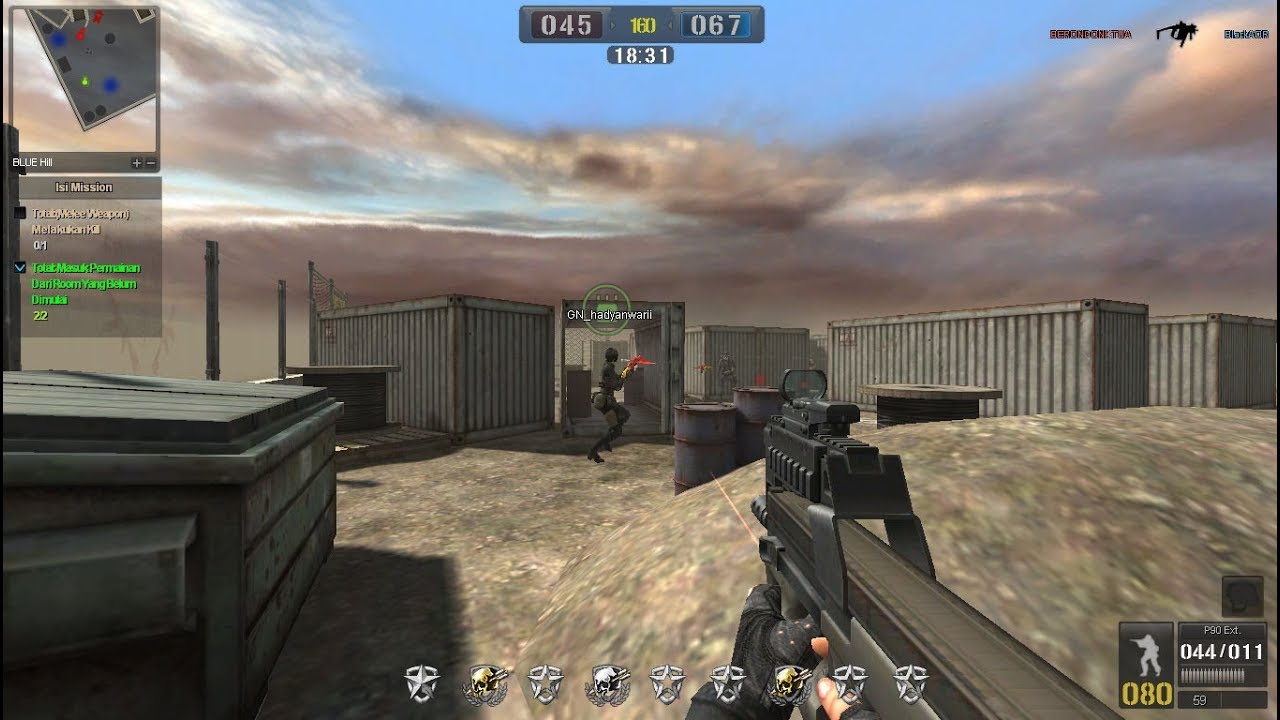 RASAIN NIH P90 GUE..AUTO HEADSHOT LAGI..!!!POINT BLANK ZEPETTO