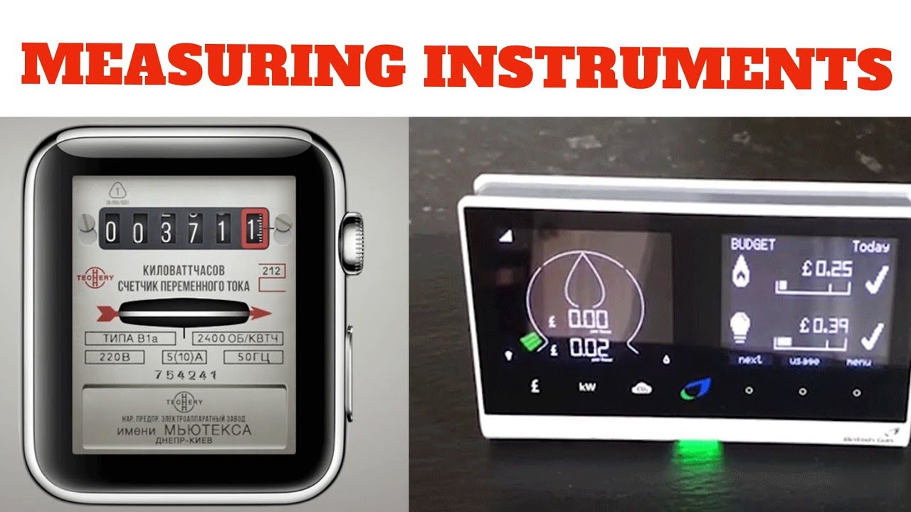 Types of Measuring Instruments(Tamil) | EE | M & I