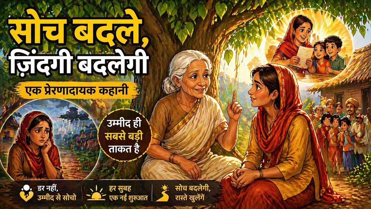 सकारात्मक-सोच जो आपकी जिंदगी बदलेगी| positive Thinking fo changing life#satypathyt#positivethinking 