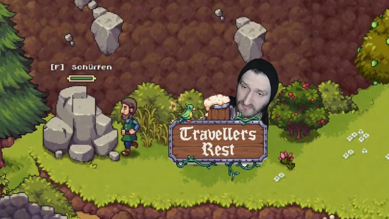 Travellers Rest (deutsch) S3F23 - 🎭 Eine entspannte Runde Materialien sammeln 👋