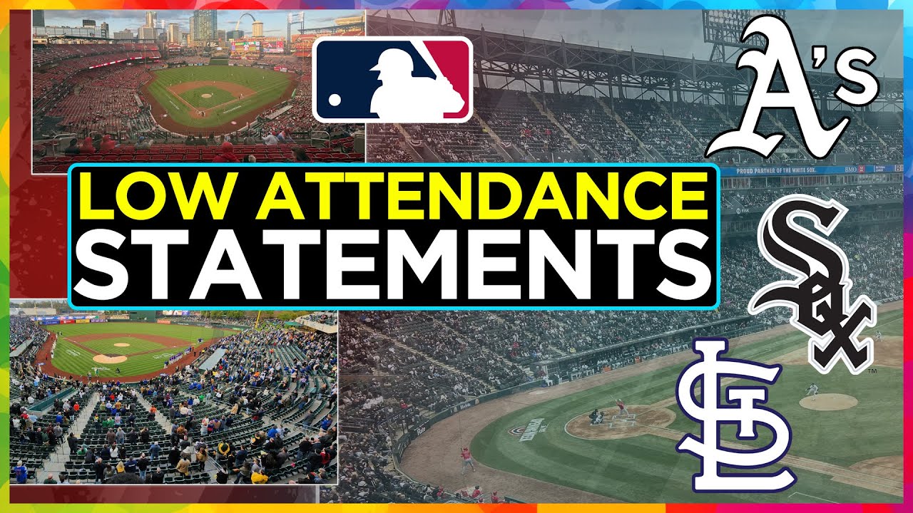 Low MLB Attendance = Fan STATEMENT? (St. Louis, Sacramento, Chicago)