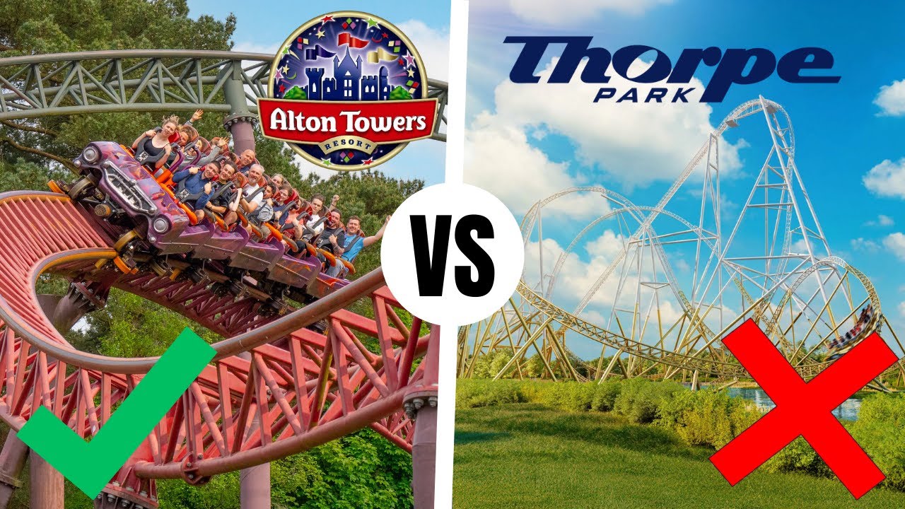 Alton Towers VS Thorpe Park  I  2025 Edition
