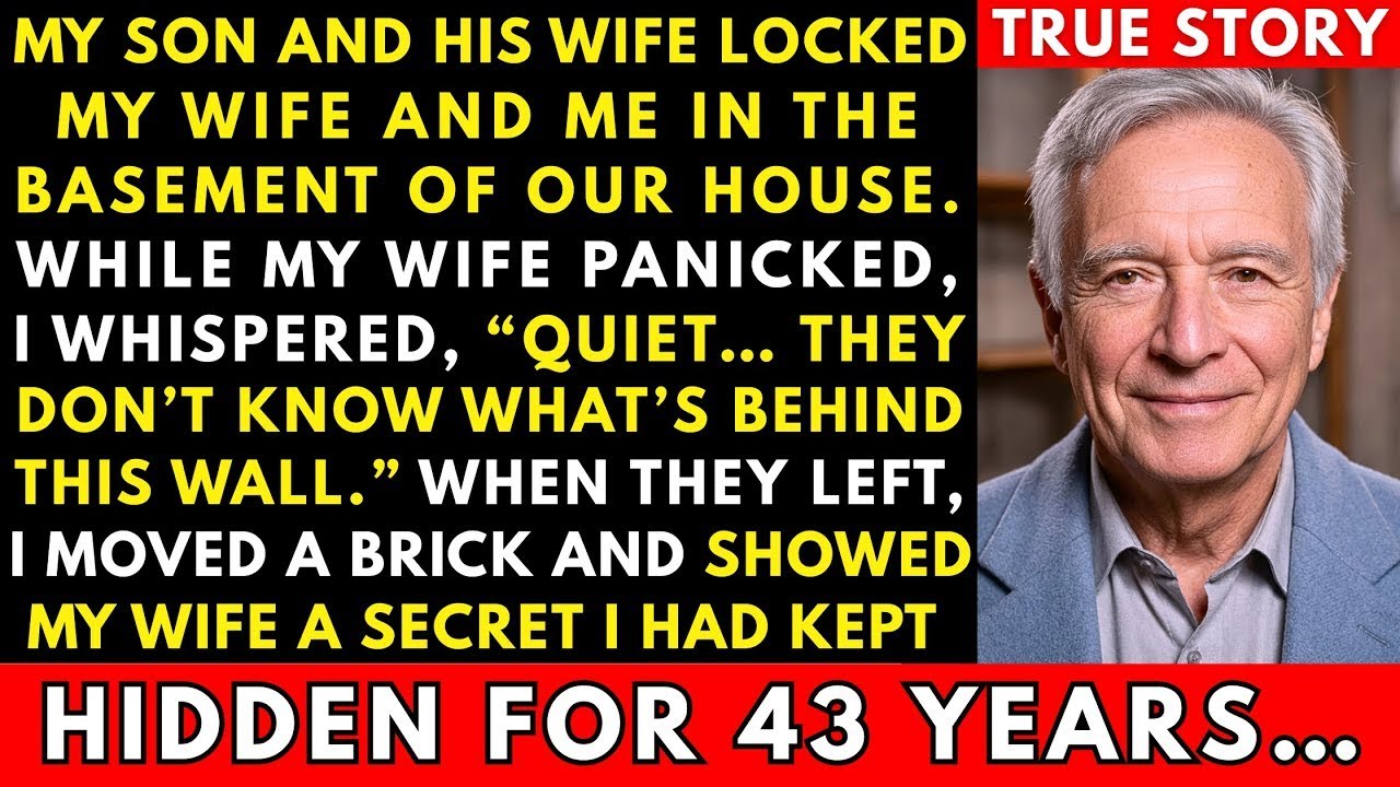 Our Own Son Locked Us In The Basement  But I Had A Secret He Didn’t Know About… True Story