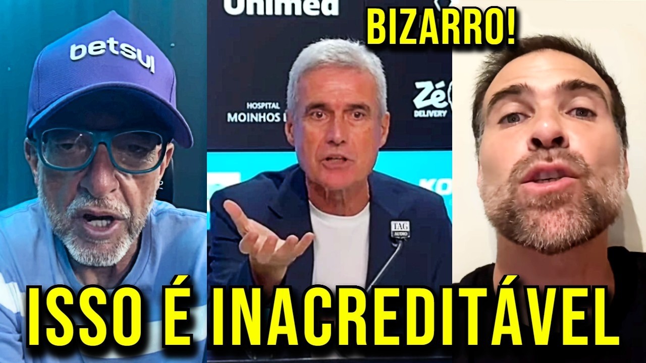FARID GERMANO DESABAFA E FALA TUDO APÓS GRÊMIO PERDER PARA O SÃO PAULO COM O TÉCNICO LUÍS CASTRO!
