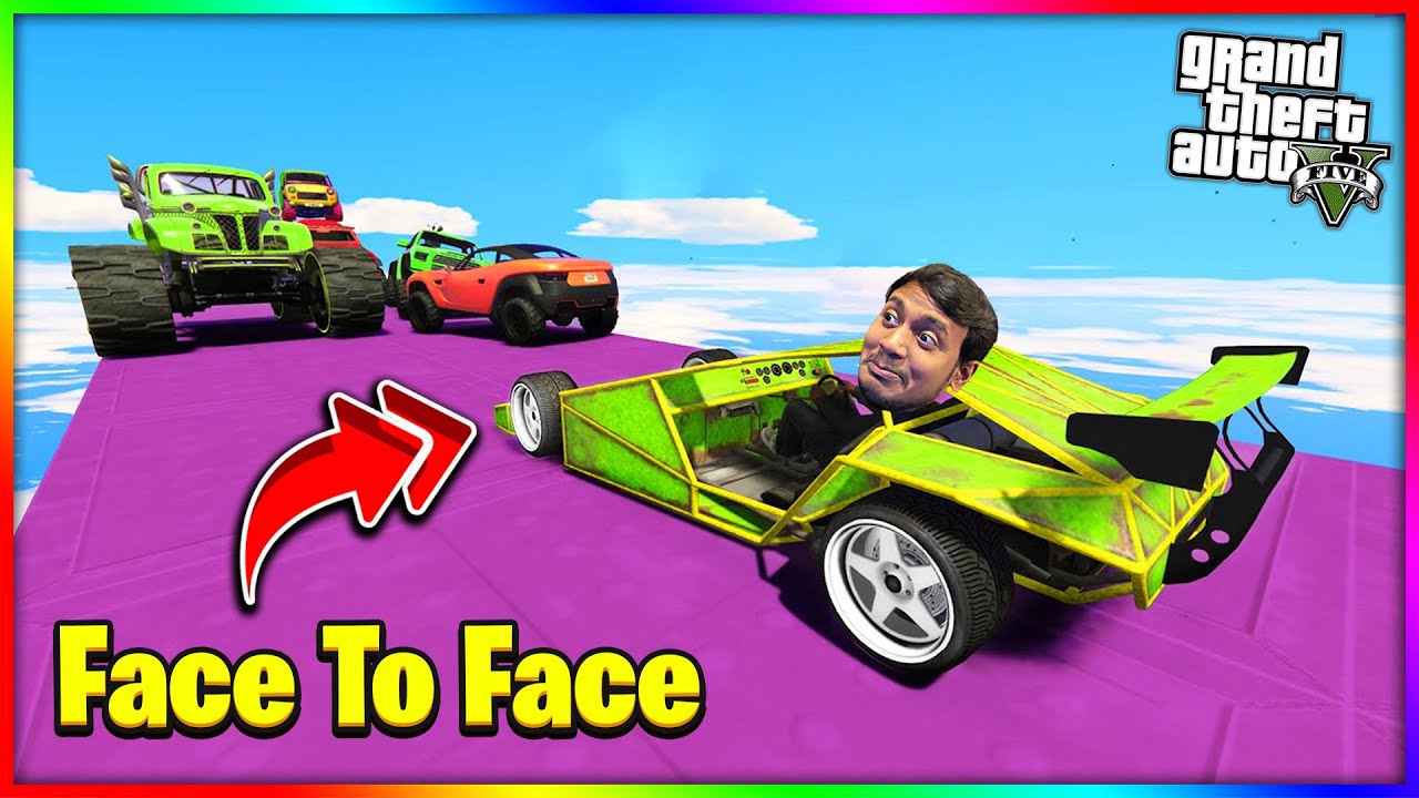 GTA 5 FACE TO FACE CHALLENGE | IN TELUGU